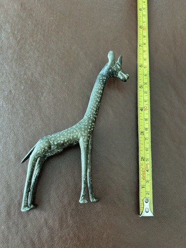 Metal giraffe about 150mm - giraffe,