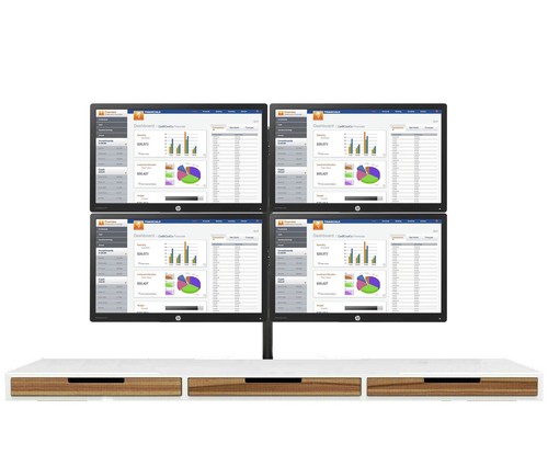 Quad monitor bundle - quad, e232
