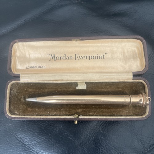9ct gold cased - 9ct, mordan