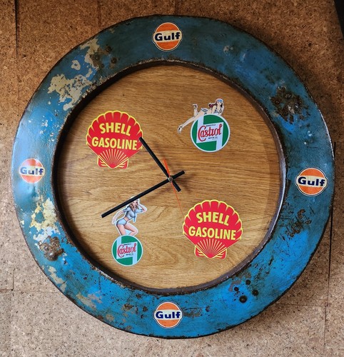 Vintage oil drum - vintage,