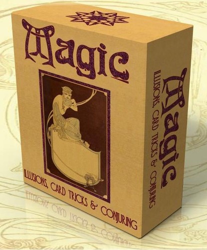 Magic illusions card - magic,,