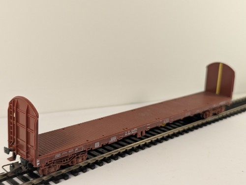 Jouef gauge red flat wagon - ho,
