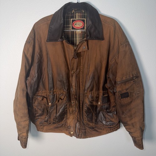 Vintage waxed cotton oilskin - waxed,