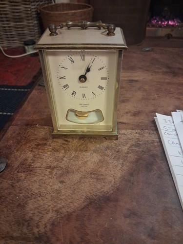 Metamec carriage clock quartz - metamec,