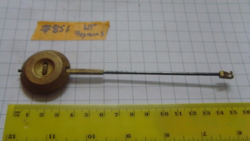 French clock pendulum aprox - french,