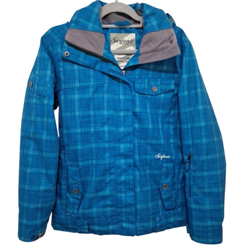 Surfanic womens blue check - s,