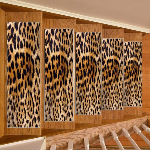 Leopard rug modern step - step,
