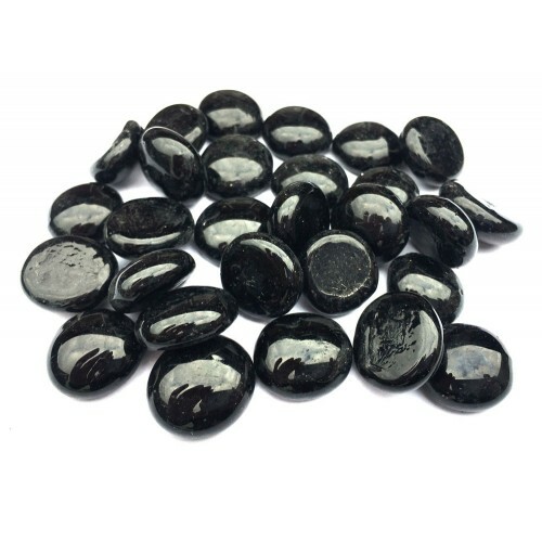 Glass pebbles vase wedding - pebbles,