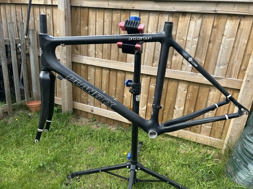 Planetx pro carbon frameset - carbon,