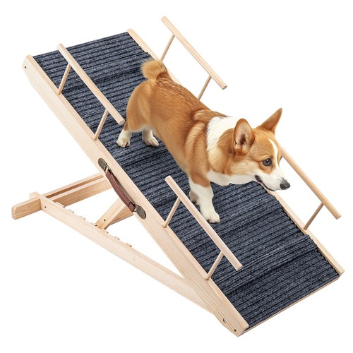 Wooden folding pet ramp - pet, car