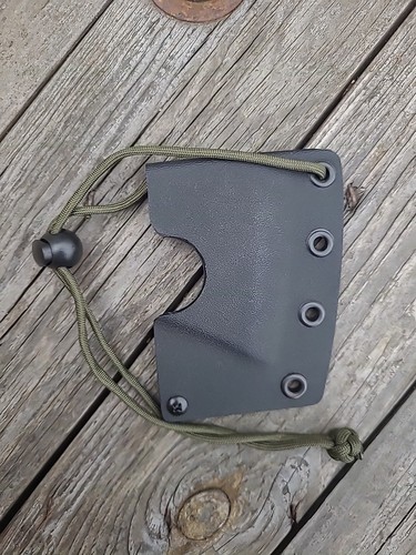 Custom kydex head sheath - kydex,