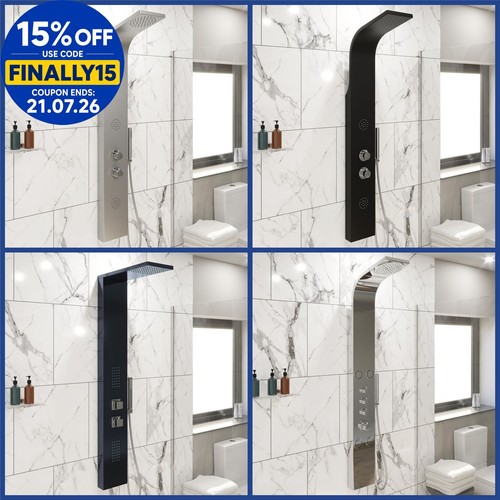 Thermostatic shower tower - thermostatic,