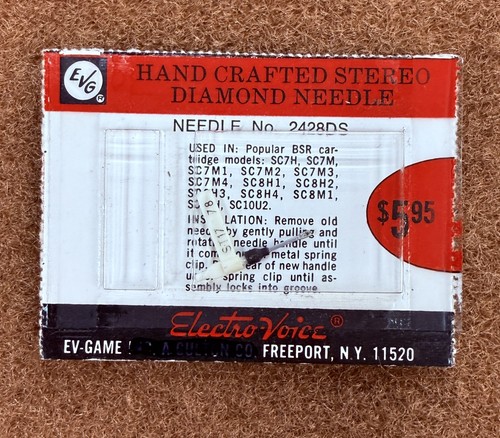 Nos evg 2428ds record needle - evg, #2428ds