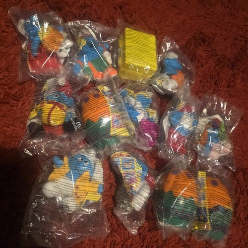 Mcdonalds smurfs plush - mcdonalds, soft