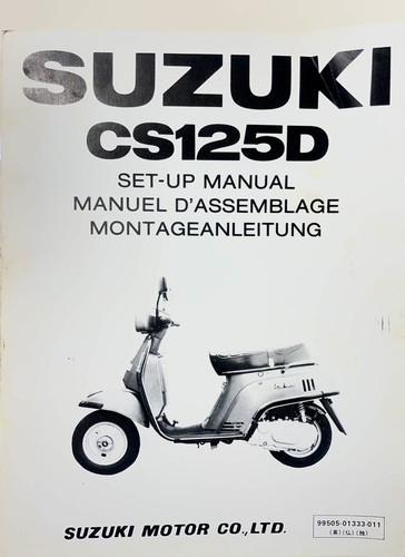 Original factory suzuki cs125 - original,