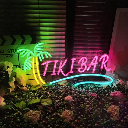 Tiki bar neon - tiki,