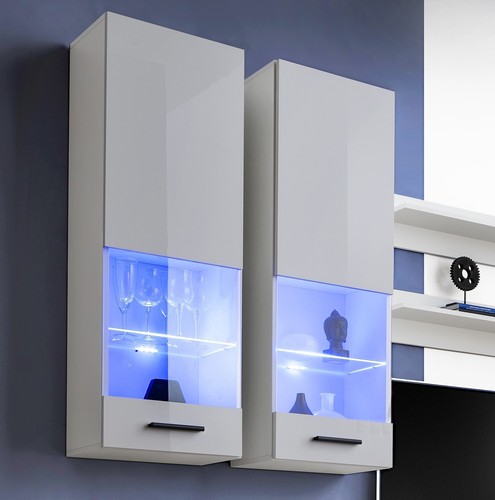 Wall display cabinet - wall,