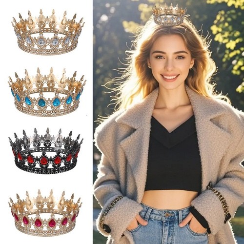 Tiara crystal rhinestone crown - crystal,