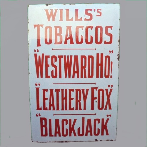 Advertising enamel sign - sign,