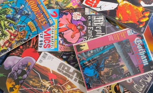Comic book mystery - mystery, grab
