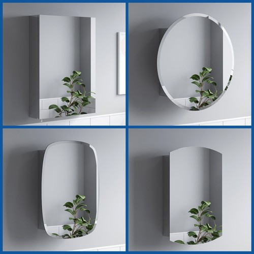 Bathroom single door mirror - door,