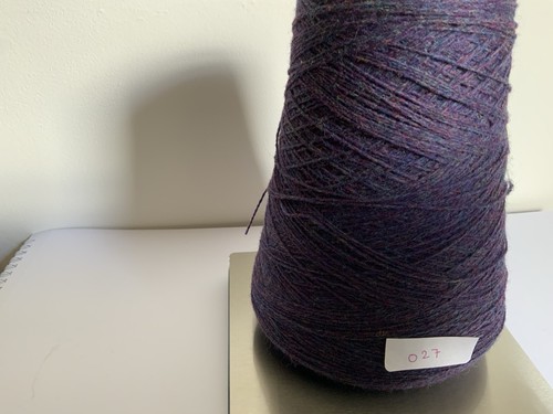 Purple ply shetland wool for - purple,