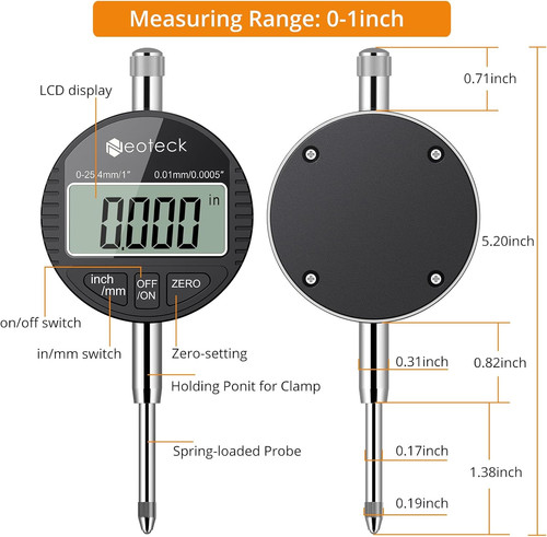 Dti digital dial indicator - dti,