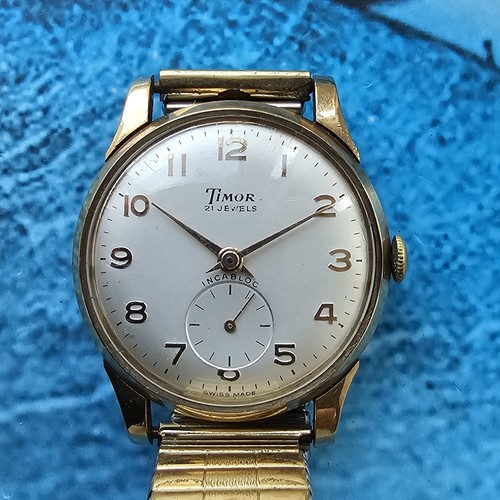 Vintage solid gold timor - 9k,
