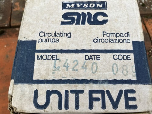 Myson unit circulating pump - unit,