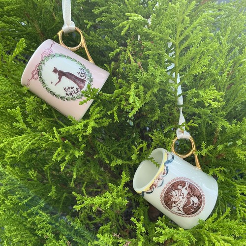 Two miniature wedgwood hanging - wedgwood,