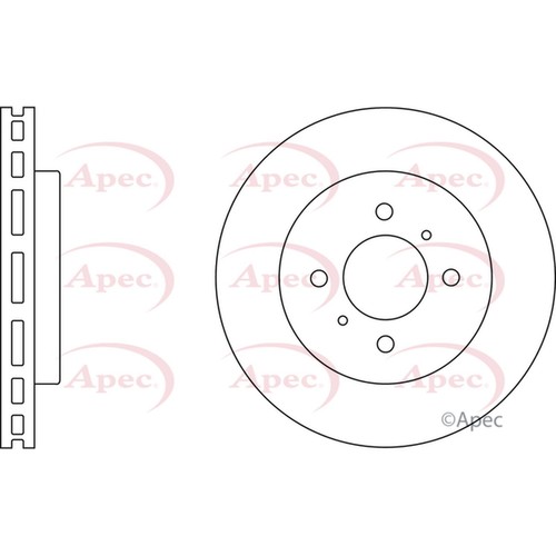 Brake discs vented for - brake,