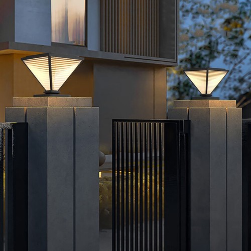 Outdoor pillar lights garden - lights,