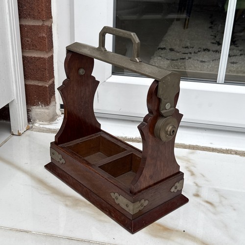 Antique oak brass - &,