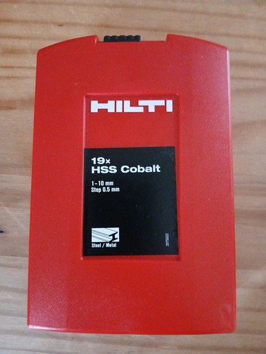 Hilti 19x hss cobalt 10mm - cobalt, 1-10mm