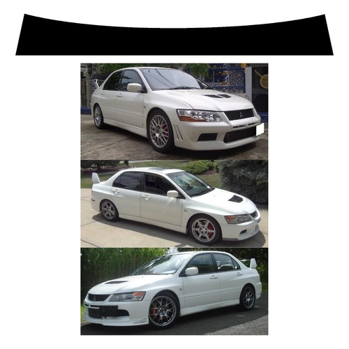 Mitsubishi sunstrip for evo - for, an
