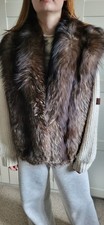 Vintage Fur Stole Real Fur