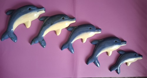 Set vintage flying dolphin - set,