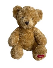Fraser 2007 Teddy Bear Brown Soft Stuffed Plush Toy House Of Fraser 14" Promo