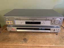 Sony VHS  VCR Recorder / DVD Players Retro 90s