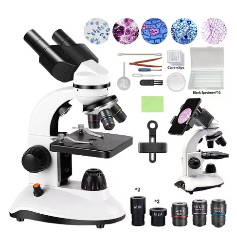 Binocular microscope 40x 1000x - binocular,