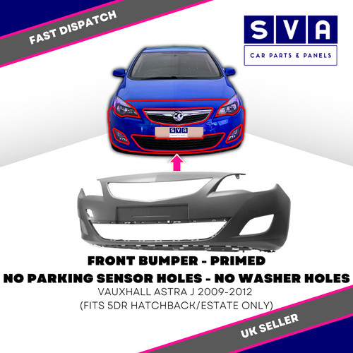 Front bumper primed - primed, for