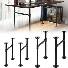 2Pack Iron Table Base H Shape