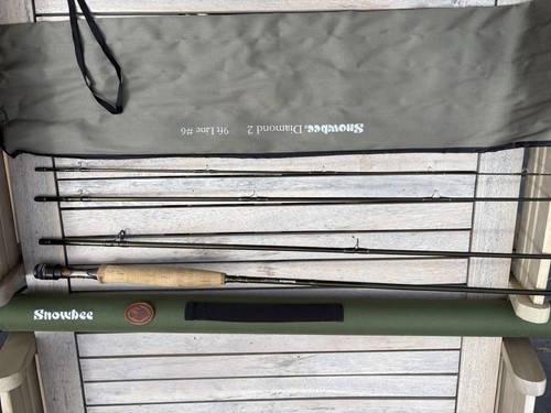 Snowbee diamond fly rod 9ft - diamond,