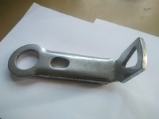 VINTAGE TANDEM BICYCLE EXTRA LONG HEADLAMP BRACKET. NEW OLD STOCK GOOD CHROME.#1