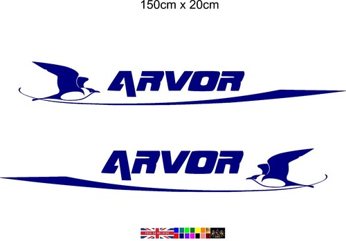 Arvor vinyl restoration decal - arvor,