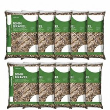 10mm pea shingle gravel 250kg - 10mm,