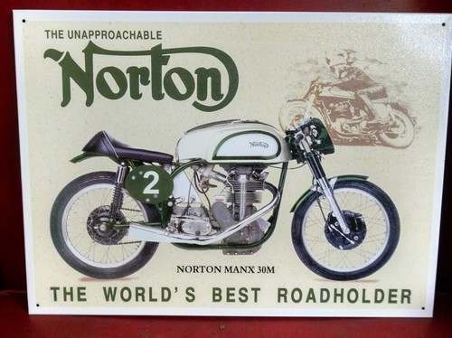 Norton manx 30m motorcycle - norton,