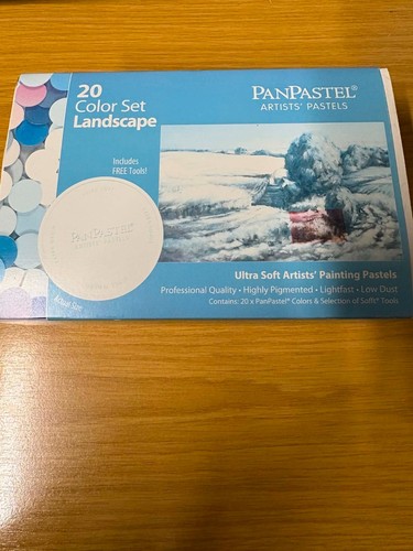 Pan pastel landscape - pan, colour