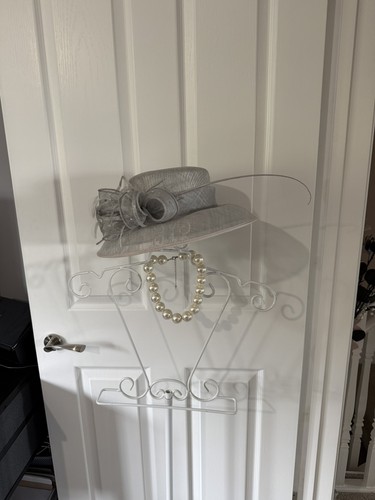 Wedding races hat grey silver - races,