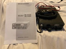 Vintage Kenwood TR-7625 2-meter FM transceiver 144-148 MHz